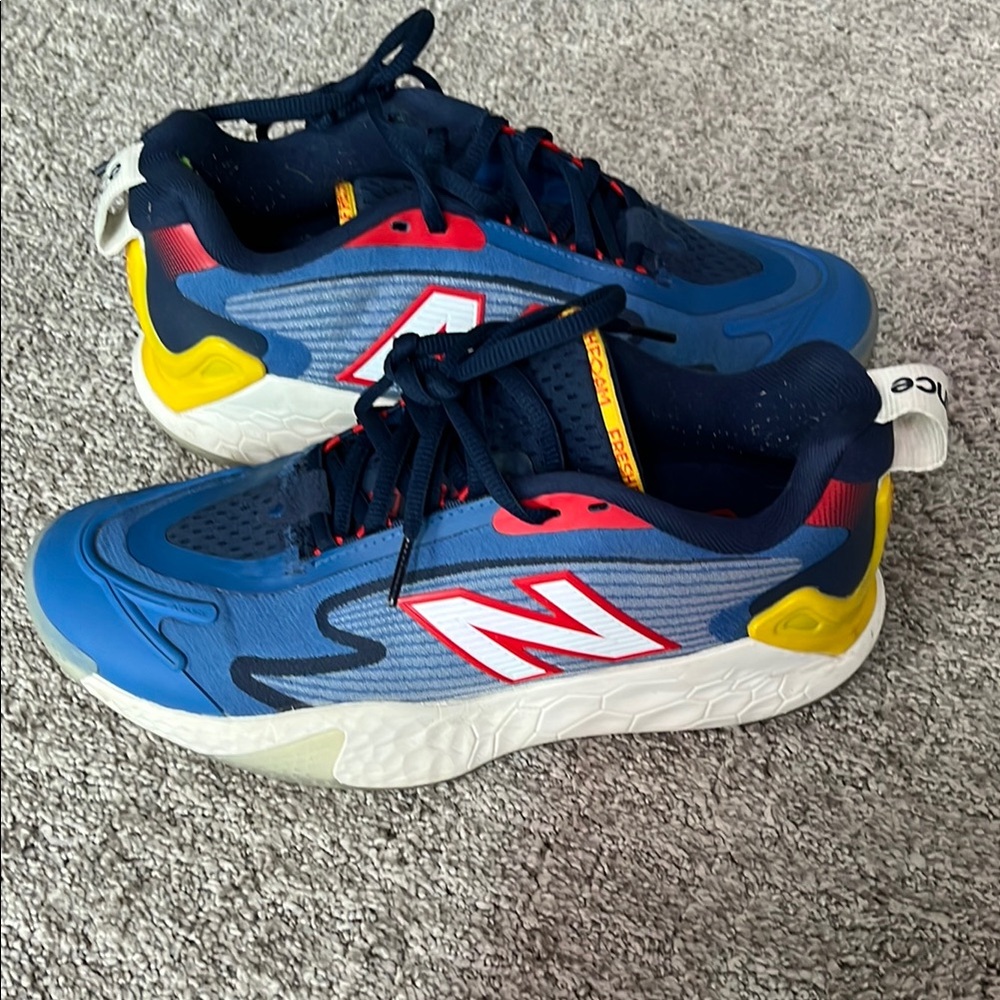 New Balance Fresh Foam X CT-Rally Blue and Yellow Sneakers